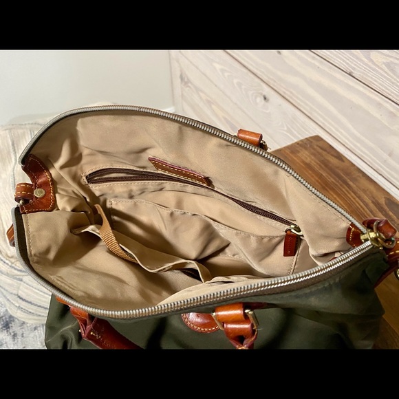 Rooney & Bourke green and brown purse - Picture 4 of 5